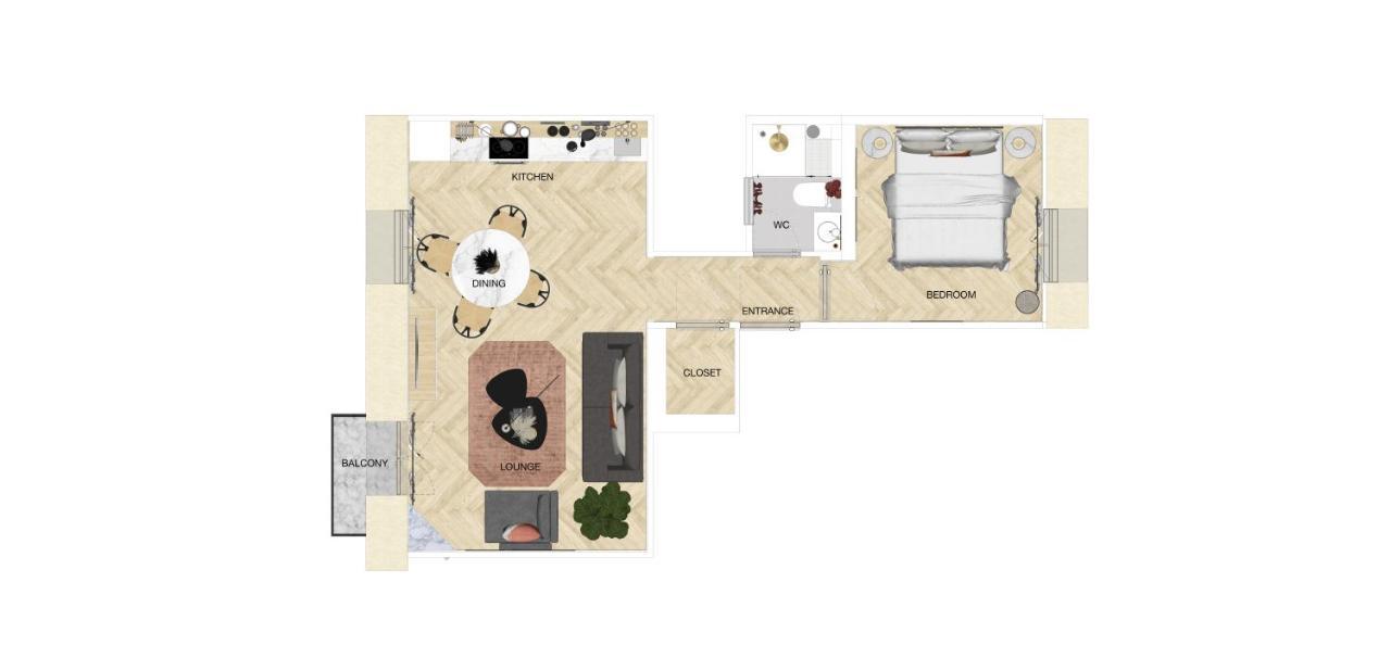 Newly Renovated Apartment With Balcony, Ac, Fiber Internet 蒙特卡罗 外观 照片